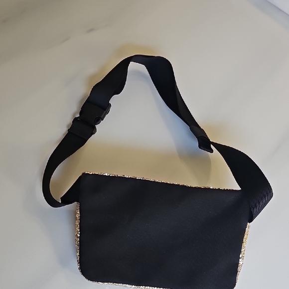 Pink Gold Glitter Fanny Pack - Picture 3 of 8